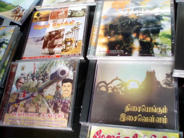 Propagandamaterial der Tamil Tigers in Hamm, 2008