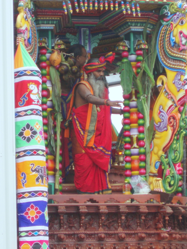 Fest am Sri Kamadchi Ampal-Tempel in Hamm-Uentrop im Jahr 2007, Foto: Horst Blume