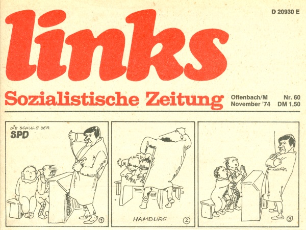Links - Sozialistische Zeitung, Nr. 60, 1974