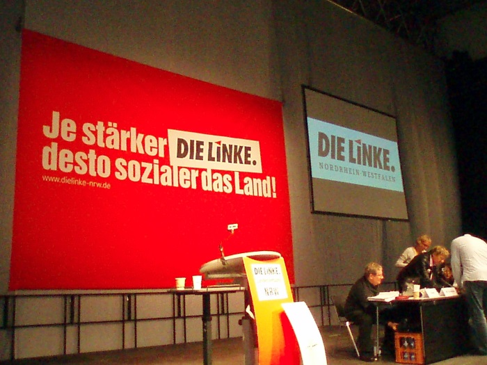 NRW-Parteitag der Linken in Hamm