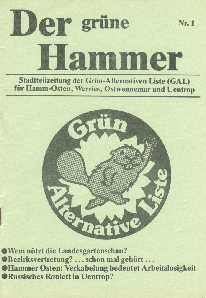 Der Grüne Hammer, Nr. 1, 1984