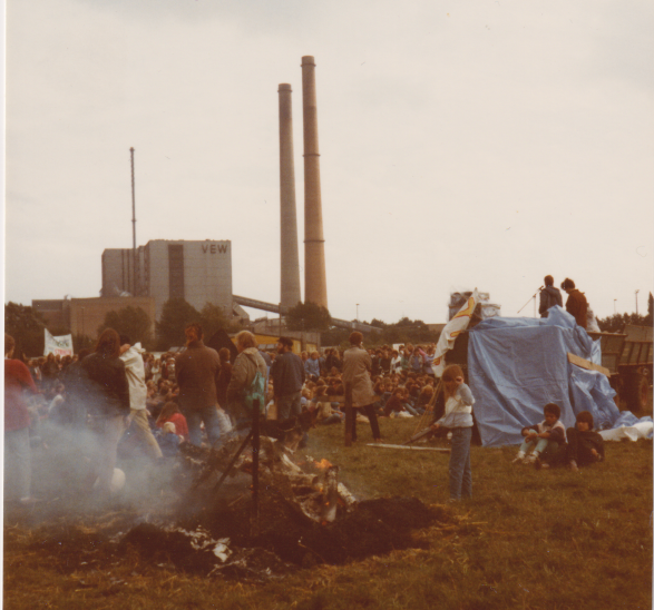 THTR-Demonstration 1983, Foto: Horst Blume