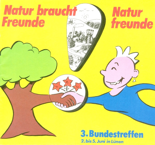 Naturfreunde-Programm des Bundestreffens 1988