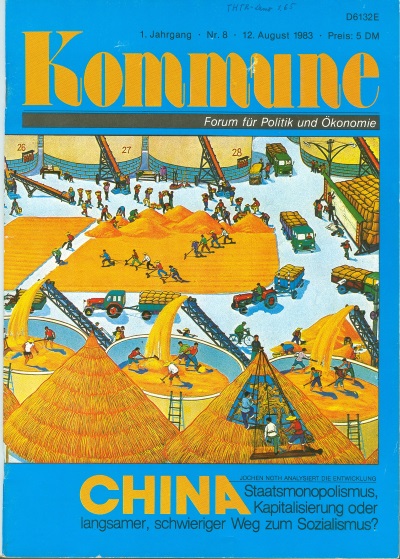 Zeitschrift "Kommune", Nr. 8, 1983