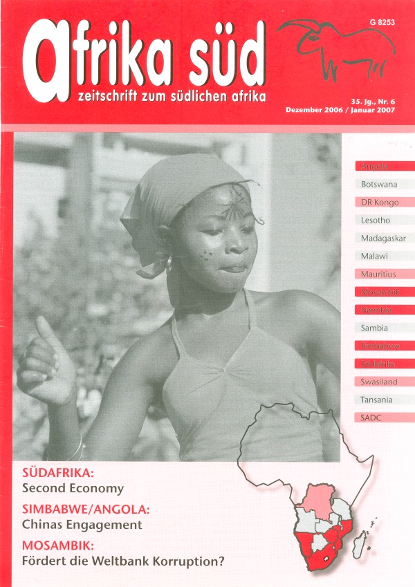 "afrika süd" 2006, Ausgabe 6