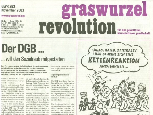 Graswurzelrevolution Nr. 283