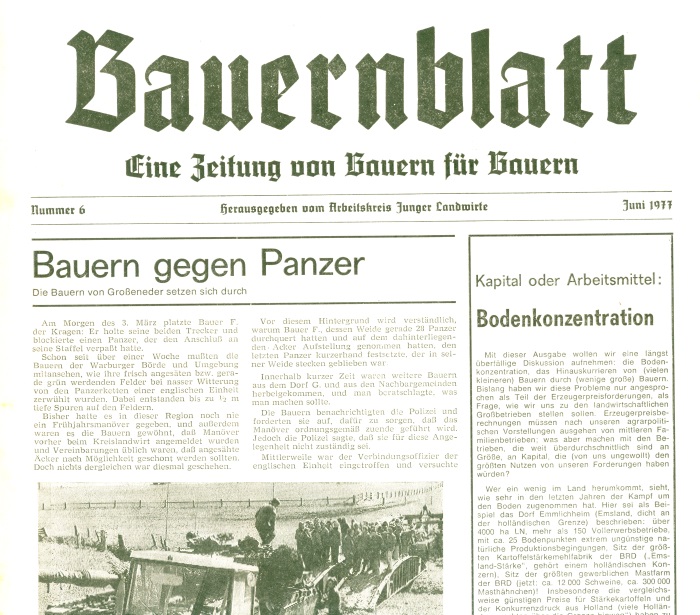 Bauernblatt, Nr. 6, 1977