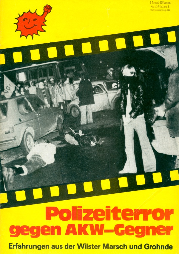 KB-Broschüre 1977: "Polizeiterror gegen AKW-Gegner"