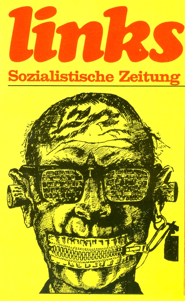 Links - Sozialistische Zeitung, Antirepressionsnummer 1975