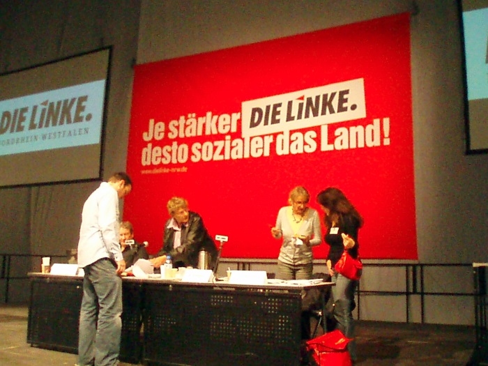 NRW-Parteitag der Linken in Hamm