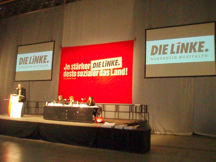 NRW-Landesparteitag der Linken in Hamm