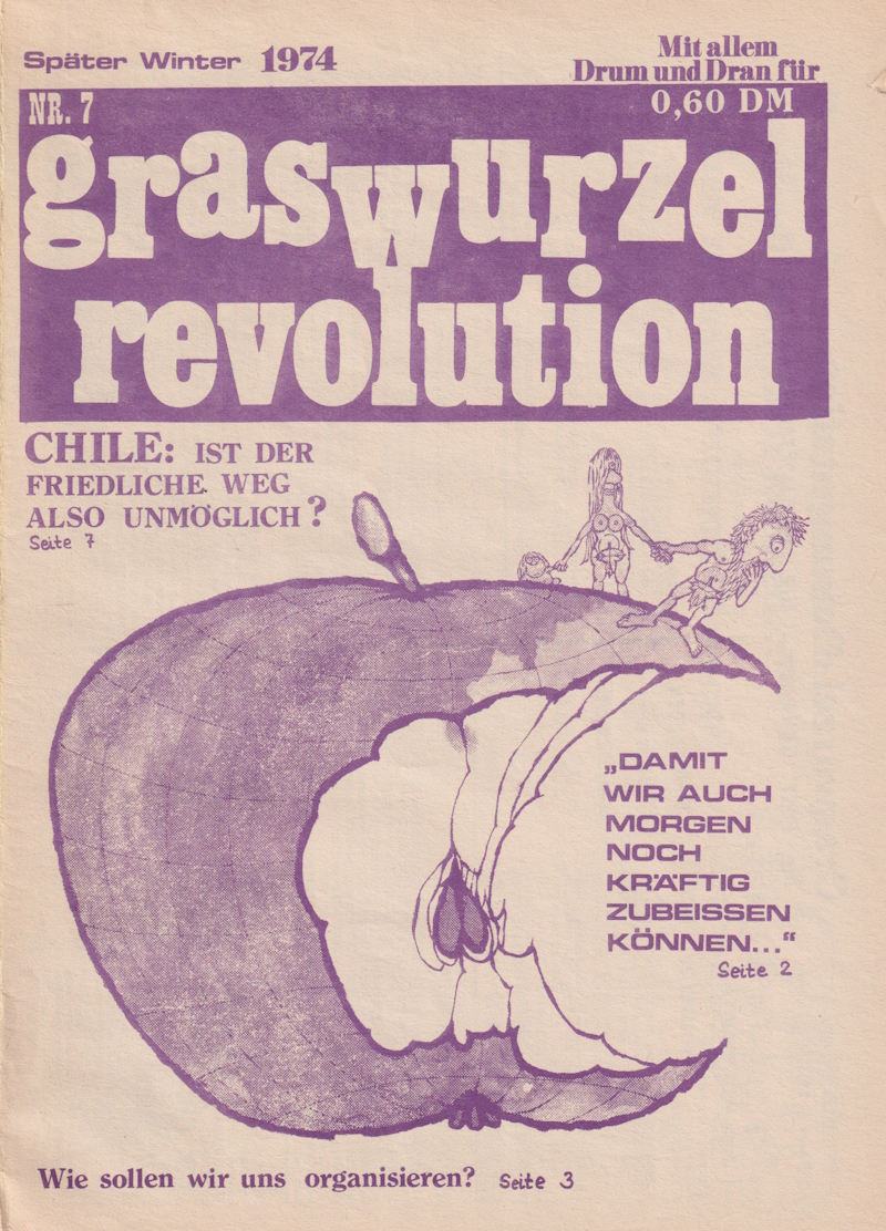 Graswurzelrevolution Nr. 7, 1974