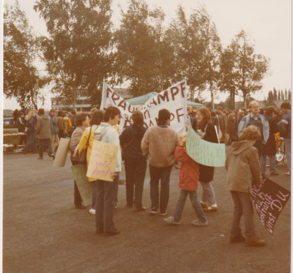 THTR-Demonstration 1983, Foto: Horst Blume