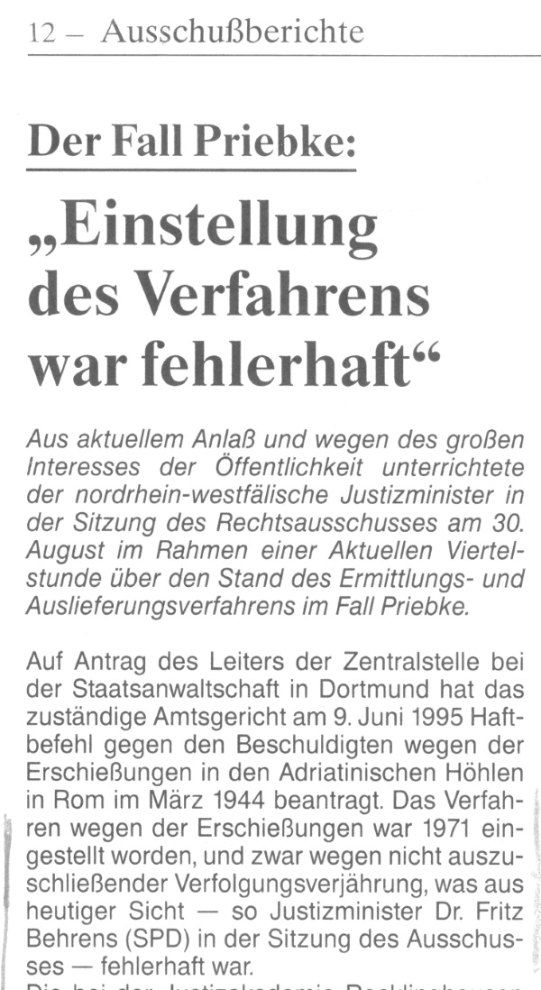 Aus: "Landtag intern", 10. 9. 1996